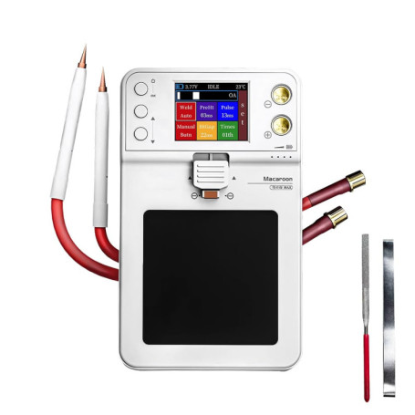 BAUSATZ Kit de soudeur par points de batterie 4000 mAh rechargeable - Machine de soudage par points à double impulsion - Contrôl