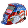 Masque de Soudeur, Casque de Soudage à Obscurcissement Automatique Alimenté par Energie Solaire Gamme de Teintes Réglables 4/9-1