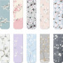 10 Pièces Signets Magnétiques Marqueurs de Page Magnétique Marqueurs de Livres Variés Ensemble pour Élèves Lisant(Style Floral, 