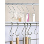 Lot de 12 Crochets en S de suspension multifonctions Crochets en forme de S en acier inoxydable Crochet S pour salle de bains ch