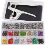 Ensemble de Boutons-pression Avec Pinces, Boutons-pression en Jersey Accessoires de Couture en Métal Boutons Boutons Pour Outils