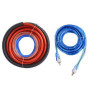 KSTE Kit Cablage Amplificateur, 4 Guage 2800W Voiture Amplificateur Audio Haut Parleur Subwoofer d'installation de câblage Kit S