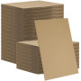 PINGEUI Lot de 60 feuilles de carton ondulé A4, 3 mm d'épaisseur, feuilles de carton kraft pour expédition, envoi, emballage, lo