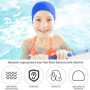 Newaner 2 Pièces Bonnet de Bain pour Enfants en silicone, protection auditive, Revêtement Ripstop pour le confort et la résistan