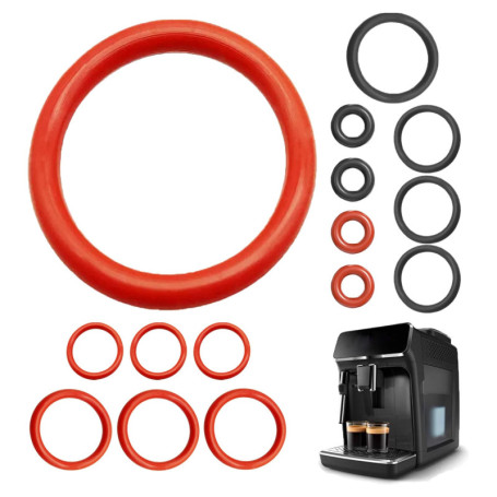 15 Pièces Joints Toriques pour Machines à Café Philips Saeco,Joint Torique Caoutchouc,Kit Joint Perfectdraft Philips Pompe à Biè