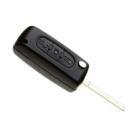Jongo - Coque de Clé avec Lame Compatible avec Citroen C4, C5 et C6 | CE0523 | Boitier Clef Plip Voiture Utilitaire Télécommande