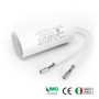 Condensateur moteur à fils 3.15 µF avec connecteur mini faston femelle