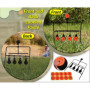 Cibles -Tir Pistolet, Carabine, Carabine Air Comprimé, Cible Carabine à Plomb,Spot de TIR à Réarmement Automatique.Cible Métalli