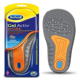 Semelles Scholl GelActiv Work
