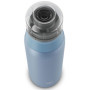 alfi ELEMET BOTTLE Gourde 600 ml, bleu pastel mat, légère, en acier inoxydable, entièrement étanche, avec bouchon à vis, pour bo