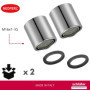 10002516 Schläfer | 2PCS- M16 Aérateur femelle universel, aérateur de robinet de salle de bain et de cuisine, filtre anti-calcai