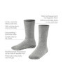 FALKE Catspads K HP Coton Laine Picots sur la Semelle 1 Paire Chaussette pour Chausson, Opaque, Gris (Asphalt Melange 3180), 23-