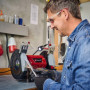 Einhell Touret à meuler TC-BG 200 L (400W, lampe) Livré avec meule de dégrossissage et meule de ponçage fin K36/K60