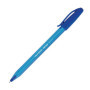 Paper Mate InkJoy 100ST stylos bille avec bouchon | pointe fine (0,7 mm) | bleu | lot de 5