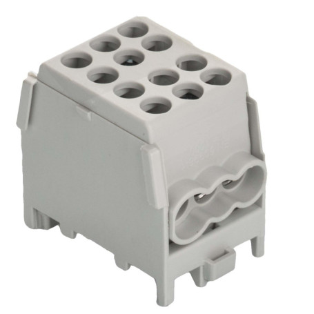 Pollmann HLAK 25-1/4 M2 Borne de dérivation Connecteur Electrique Borne de Raccordement Gris