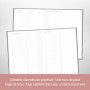 paper&you® Carnet d'adresses A5 avec onglet A-Z [Poppy] Livre pour contacts, anniversaires et mots de passe – Durable et respect