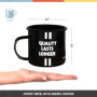 Nostalgic-Art Tasse rétro en émail, 360 ml, Daimler Truck – Drivers Only – Idée de cadeau pour fans d'automobiles, Mug de campin