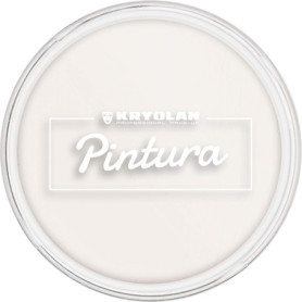 Kryolan Pintura Clown Blanc 20 g, Crème de Maquillage, Haute couvrance - idéale pour Le Maquillage des Enfants, Les fêtes, Le Ca