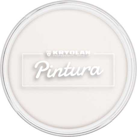 Kryolan Pintura Clown Blanc 20 g, Crème de Maquillage, Haute couvrance - idéale pour Le Maquillage des Enfants, Les fêtes, Le Ca