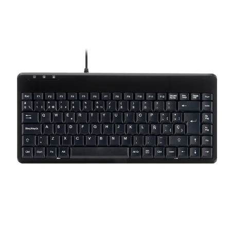 Perixx PERIBOARD-409P ES Câble Mini Teclado avec PS2 Noir 314 x 146 x 20 mm