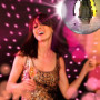Relaxdays Boule à Facette, à Suspendre, pour Plafond, Grande , déco-fêtes, fêtes à thème, Disco Ball diamètre 30 cm, Couleur arg