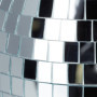 Relaxdays Boule à Facette, à Suspendre, pour Plafond, Grande , déco-fêtes, fêtes à thème, Disco Ball diamètre 30 cm, Couleur arg