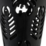 Relaxdays Lampe Solaire pour extérieur, Set de 8, Originale, Ressemble à Une Torche, avec Piquet, HD : 41x7 cm, Noire