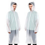 welsberg 2x Poncho Pluie Imperméable avec capuche et manches, Cape de Pluie réutilisable pour adultes Unisexe, taille unique, tr