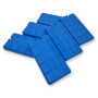 Toci Ensemble de 6 accumulateurs de froid minces de 200 ml chacun | 6 éléments de refroidissement bleus pour sac isotherme ou gl