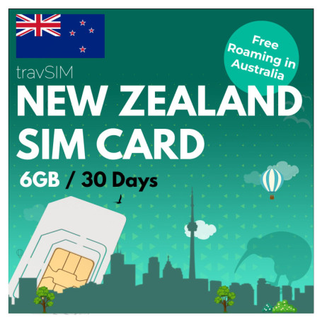 travSIM France Carte SIM | 6Go de données Mobiles | Vitesses 4G/5G | Itinérance Gratuite en Australie | Fonctionne sur iOS et An