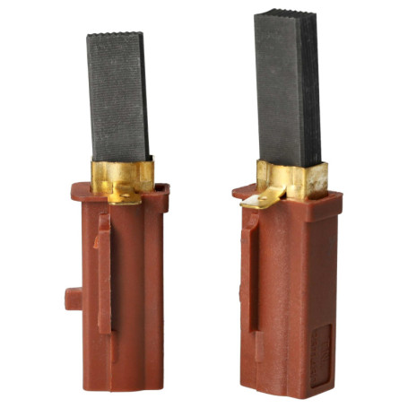 vhbw 2x Balais de charbon pour moteur 6,3 x 11 x 33mm compatible avec Ametek Lamb moteurs électriques aspirateur