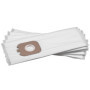 vhbw 5x Sacs remplacement pour Rowenta ZR005001 pour aspirateur - microfibres non tissées, 30cm x 13cm, blanc
