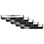 vhbw 5x Ruban encreur compatible avec OKI Microline ML-5621, ML-5721, ML-5761, ML-5791 imprimante matricielle ou de reçus - noir