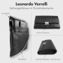 LEONARDO VERRELLI Portefeuille de serveur en cuir pour serveur, porte-monnaie, taxi, service pour homme et femme, avec ou sans h