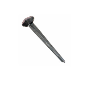 Lot de 10 clous de serrure de 40 mm de long - Clous - Clous - Forgés - Clous décoratifs forgés - Aspect antique - Surface bleu-n