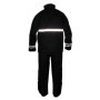 protectWEAR Combinaison Imperméable de moto, combinaison de pluie, 2 pièces, noir, RK, Taille: 4XL