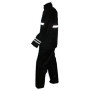 protectWEAR Combinaison Imperméable de moto, combinaison de pluie, 2 pièces, noir, RK, Taille: 4XL