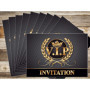 EDITON COLIBRI (10718 FR) VIP Invitations en Français: Paquet de 10 cartes d‘invitation V.I.P. pour un prochain anniversaire d‘e