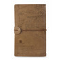 Elbenwald Le Seigneur des Anneaux Carnet de notes avec carte de la terre du Milieu en relief et réutilisable 12 x 19,5 x 2 cm Be