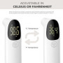 Thermomètre Frontal Thermometre Adulte Infrarouge, Thermometre sans contact, Écran LCD, Fonct Mémoire, Thermometre Infrarouge En