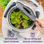 mixcover version améliorée essoreuse à salade compatible avec Thermomix TM6 TM5 - lavage et séchage de la salade - séchoir à sal