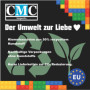 CMC imports 6255 Lot de 20 blocs de construction à clipser, vert clair, compatibles avec 3 grandes feuilles, pour jardin, ville,