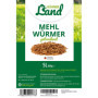 HÜHNER Land I festin de vers de Farine, charcuterie vers de Farine séchés 5 litres pour volailles d'ornement, Reptiles - Aliment