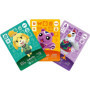 Nintendo Animal Crossing Amiibo Cartes – Série 1–4 – Lot de 4 – 12 cartes au total