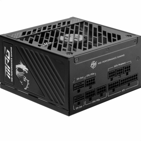 Bloc dAlimentation MSI MPG A1000GS PCIE5 ATX 1000 W 80 Plus Gold 80 PLUS