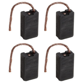 YINETTECH 2 Paires Balais de Charbon avec Arrêt Automatique 7x12x20mm Outil Électrique Meuleuse d'angle Moteur Balais de Charbon