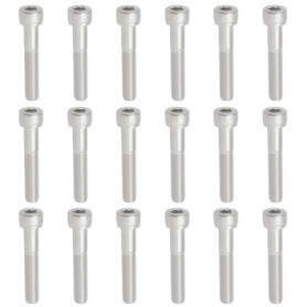 YINETTECH Lot de 15 Boulons à Tête Creuse pour Tige de Selle de Vélo M8 X 45mm en Acier Inoxydable 304 A2 Résistant à La Corrosi