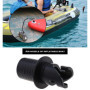 VGOL 2 Set Connecteur de Valve d'air de Kayak Connecteur de Tuyau Pompe de Kayak Adaptateur de Valve d'air Remplacement pour Bat