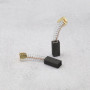 VGOL 2 Paires de Balais de Charbon Moteur Compatible avec Hitachi Compatible avec Makita Compatible avec Milwaukee Compatible av