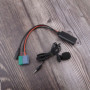 Adaptateur AUX Bluetooth avec Microphone Compatible avec Renault Clio/Espace/Kangoo/Laguna/Megane Câble AUX Bluetooth 5.0 Adapta